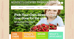 Desktop Screenshot of murphyscountryproduce.com