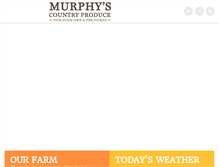 Tablet Screenshot of murphyscountryproduce.com